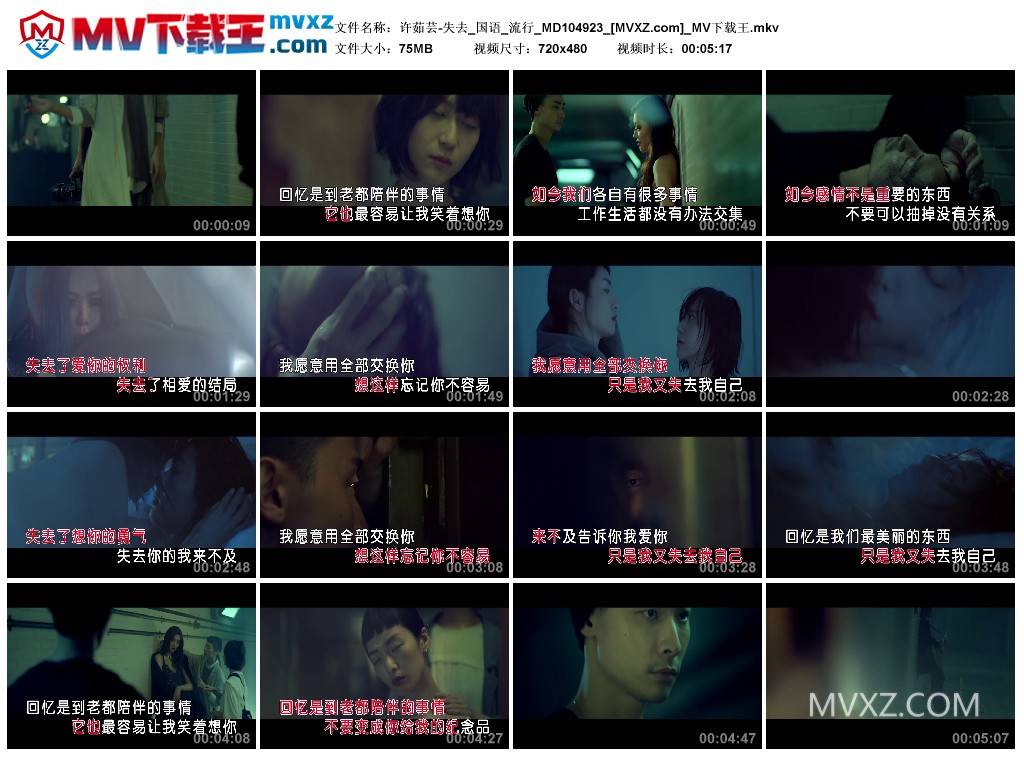 许茹芸-失去_国语_流行_MD104923